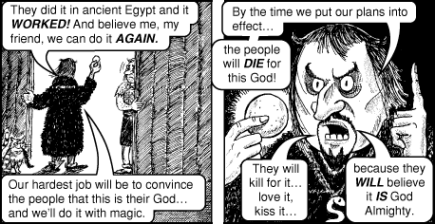 The Death Cookie: Jack Chick’s Gospel Tract About the Eucharist Exposed!