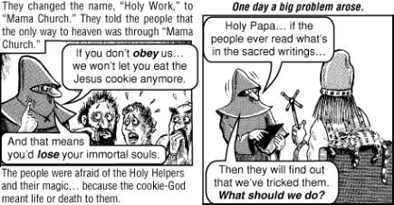 The Death Cookie: Jack Chick’s Gospel Tract About the Eucharist Exposed!