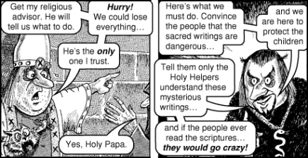The Death Cookie: Jack Chick’s Gospel Tract About the Eucharist Exposed!