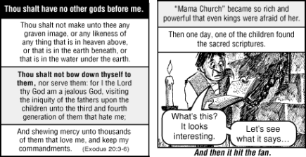 The Death Cookie: Jack Chick’s Gospel Tract About the Eucharist Exposed!