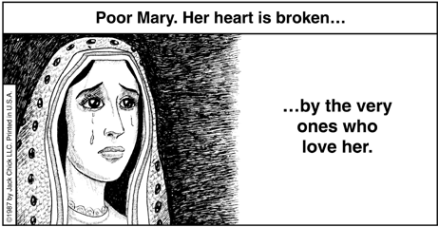 Why Is Mary Crying? Jack Chick’s Gospel Tract About the Virgin Mary Exposed!