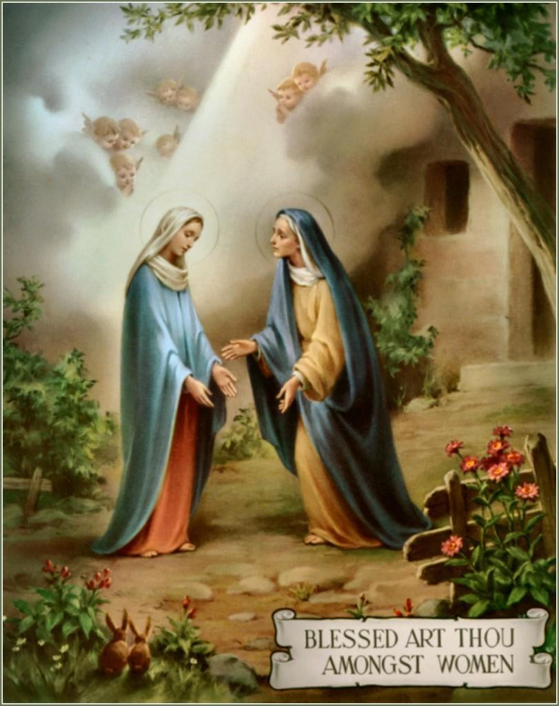 Blessed art thou amongst women, and blessed is the Fruit of thy womb, Jesus